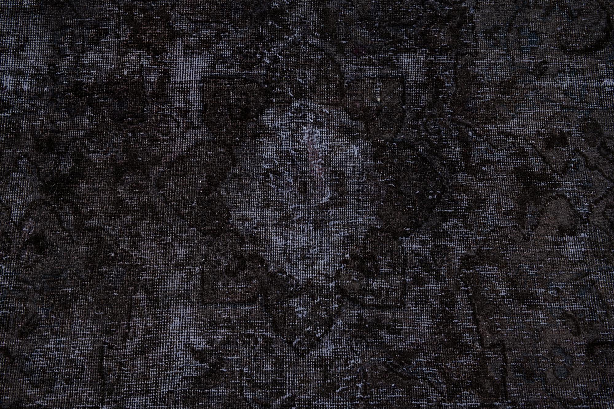 6' 5 x 9' 3 Hand Knotted Ultra Vintage Persian Wool Rug