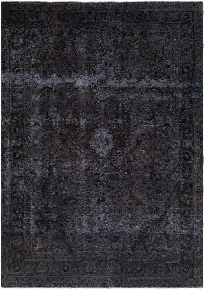 6' 5 x 9' 3 Hand Knotted Ultra Vintage Persian Wool Rug