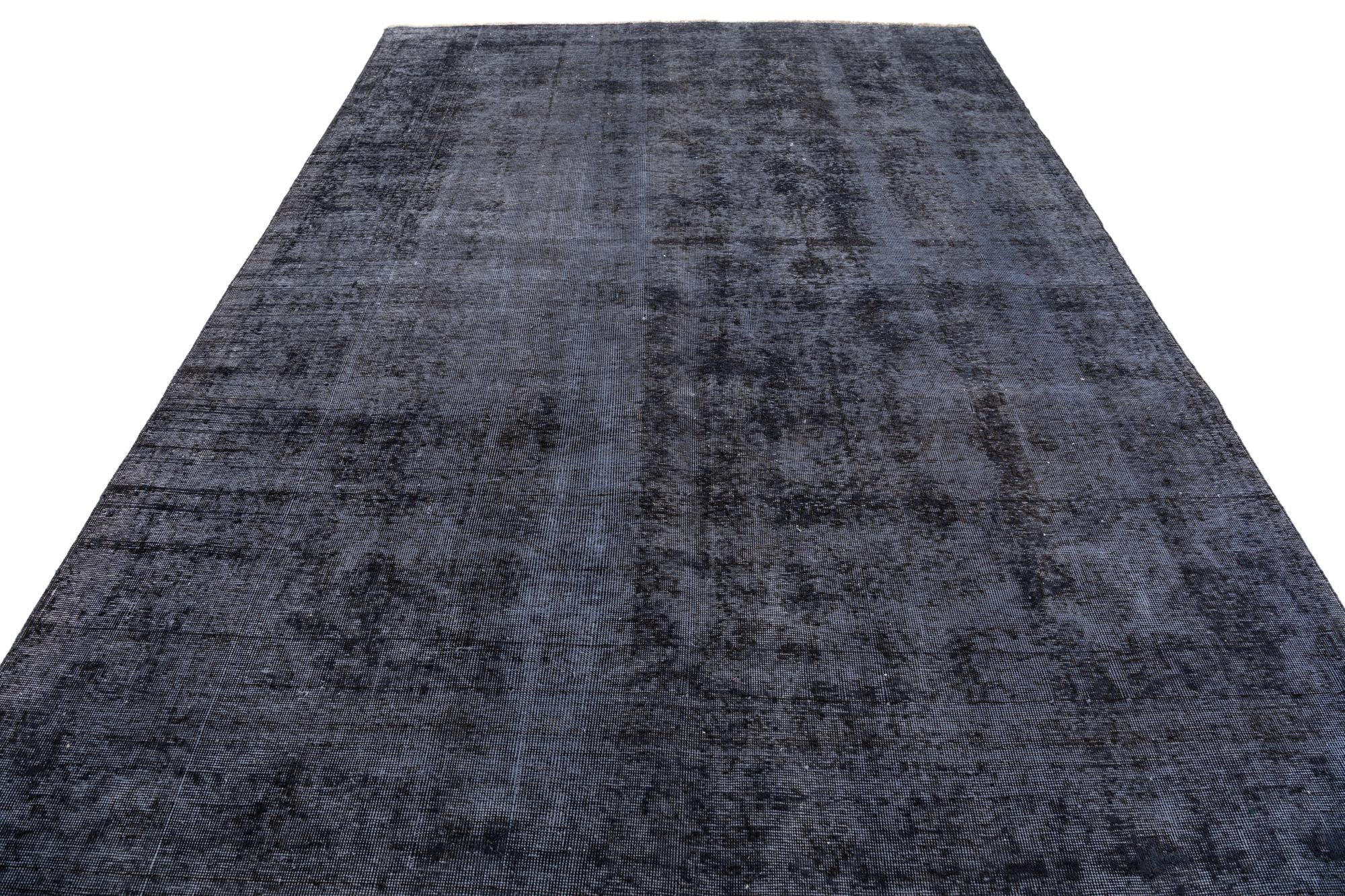7' 4 x 10' 7 Hand Knotted Ultra Vintage Persian Wool Rug