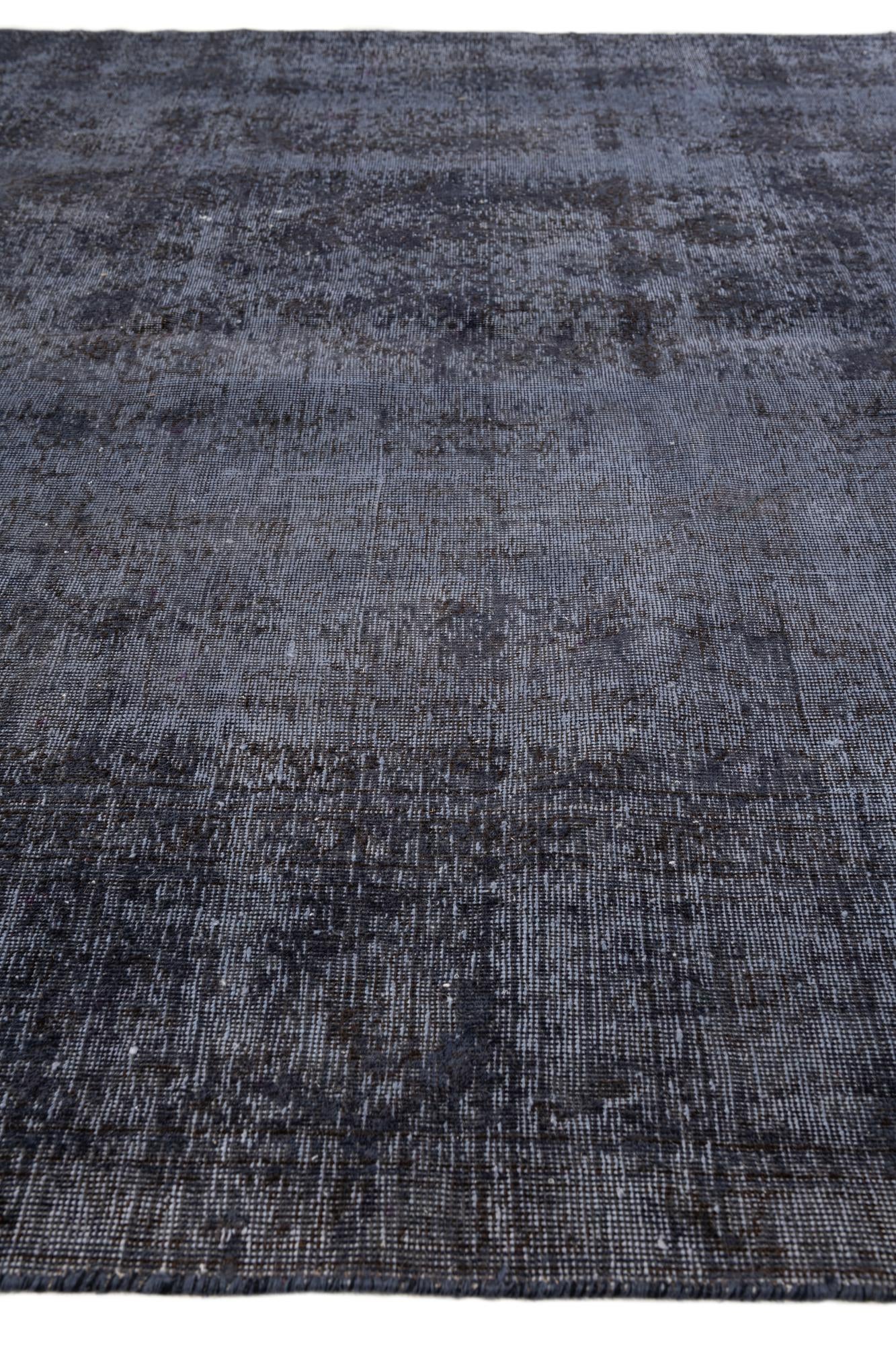 7' 4 x 10' 7 Hand Knotted Ultra Vintage Persian Wool Rug