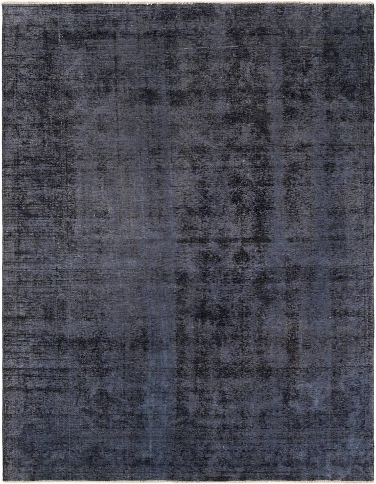 Detail image of 7' 4 x 10' 7 Hand Knotted Ultra Vintage Persian Wool Rug
