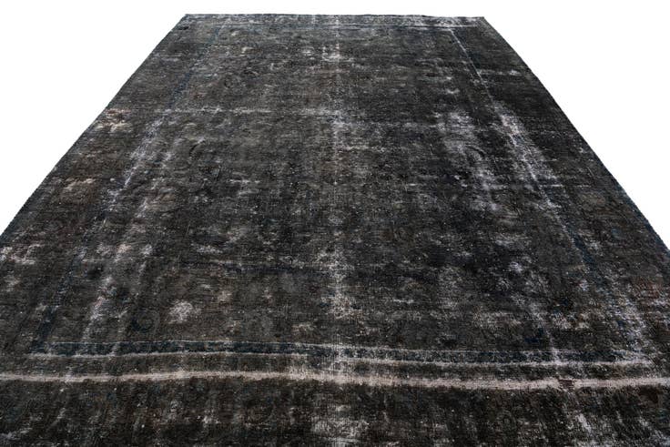 Detail image of 9' 3 x 12' 9 Hand Knotted Ultra Vintage Persian Wool Rug