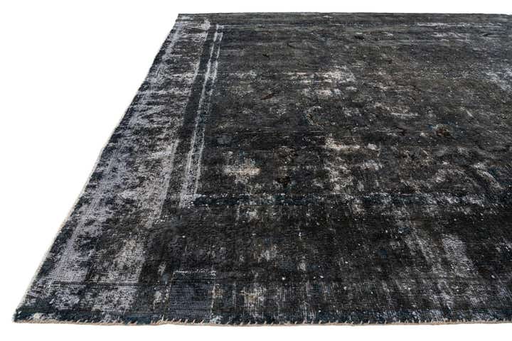 9' 3 x 12' 9 Hand Knotted Ultra Vintage Persian Wool Rug