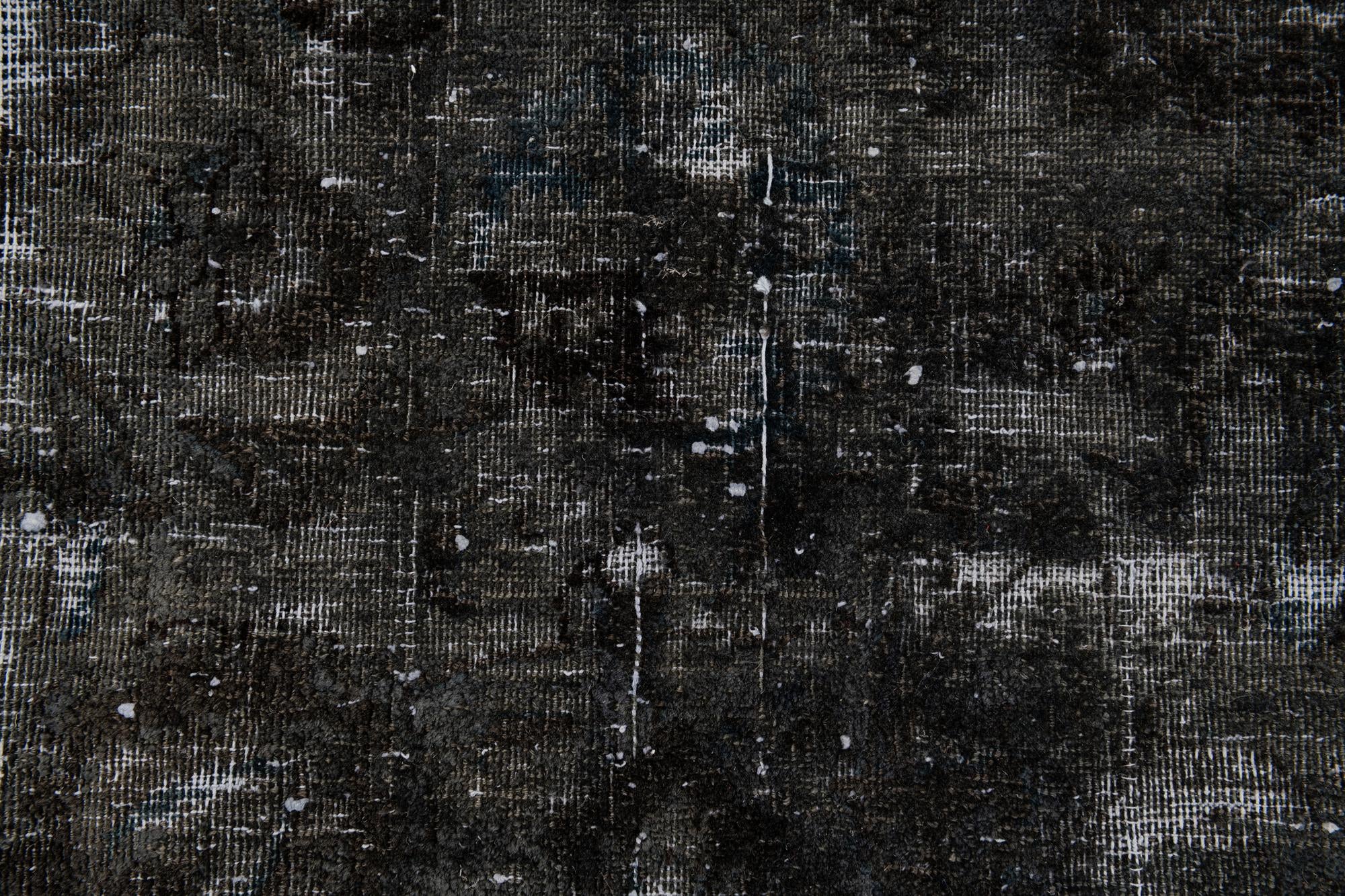 9' 3 x 12' 9 Hand Knotted Ultra Vintage Persian Wool Rug