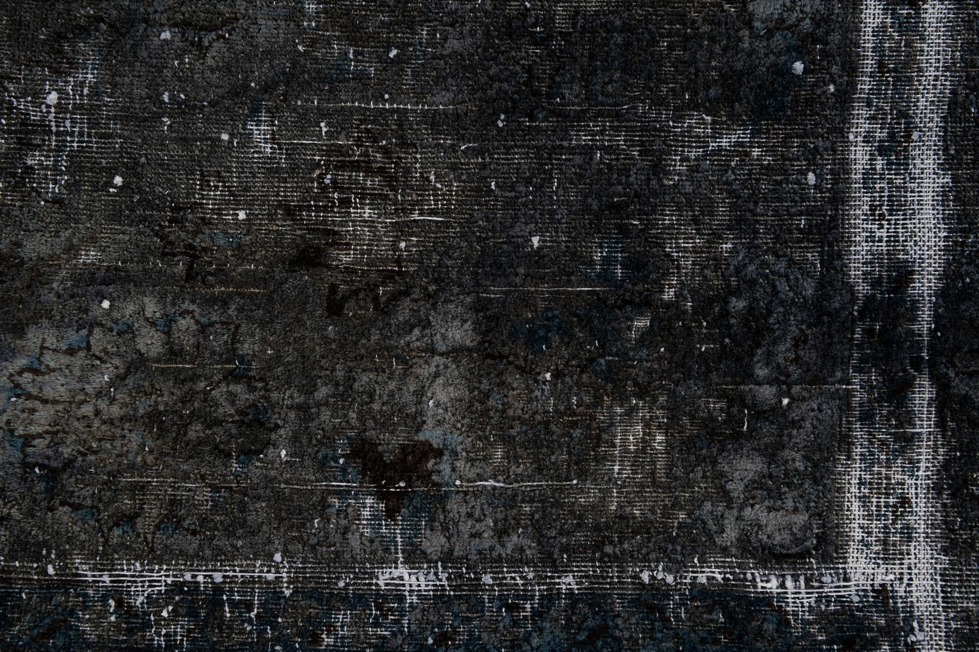 9' 3 x 12' 9 Hand Knotted Ultra Vintage Persian Wool Rug