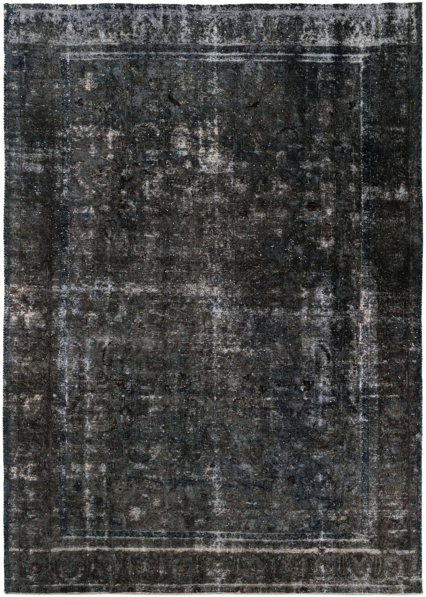 9' 3 x 12' 9 Hand Knotted Ultra Vintage Persian Wool Rug