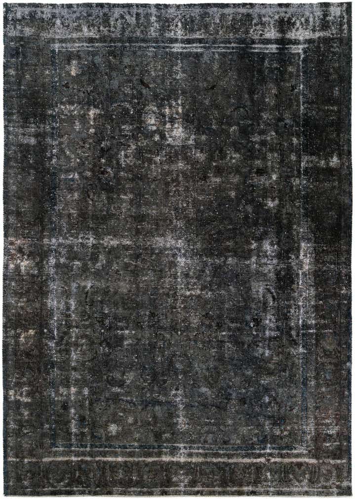 9' 3 x 12' 9 Hand Knotted Ultra Vintage Persian Wool Rug