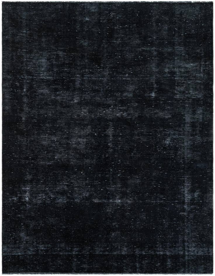Detail image of 5' 7 x 9' 6 Hand Knotted Ultra Vintage Persian Wool Rug