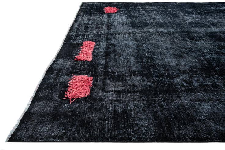 Detail image of 9' 5 x 12' 8 Hand Knotted Ultra Vintage Persian Wool Rug