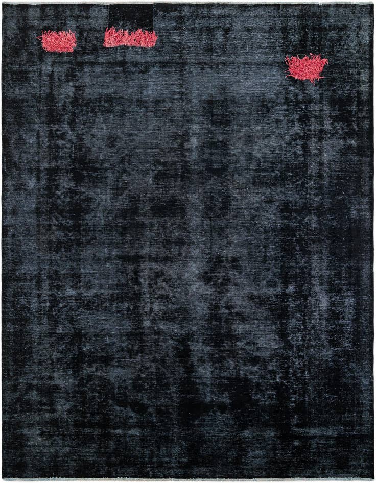 Detail image of 9' 5 x 12' 8 Hand Knotted Ultra Vintage Persian Wool Rug