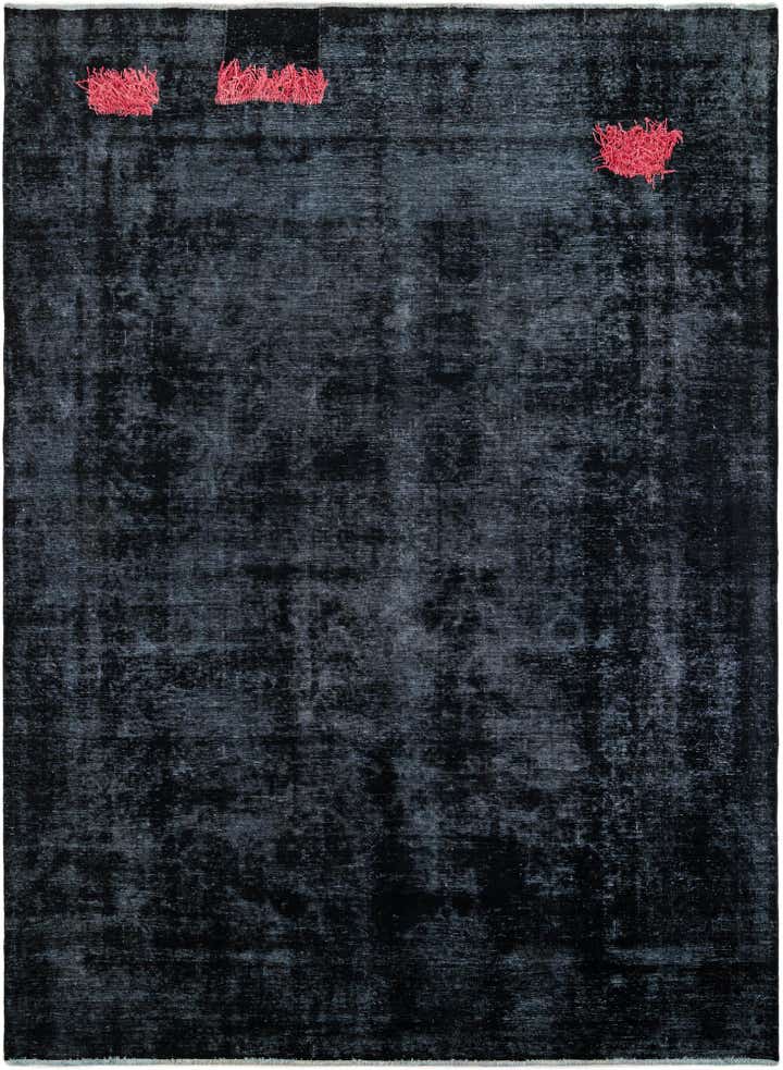 9' 5 x 12' 8 Hand Knotted Ultra Vintage Persian Wool Rug
