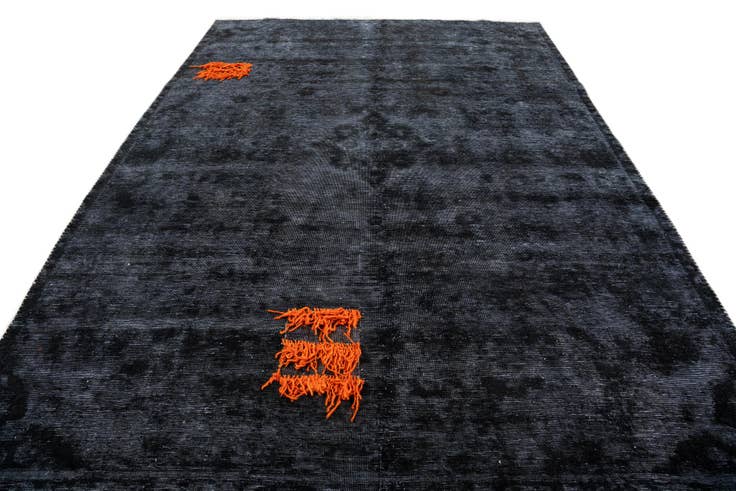 Detail image of 7' 6 x 10' 2 Hand Knotted Ultra Vintage Persian Wool Rug