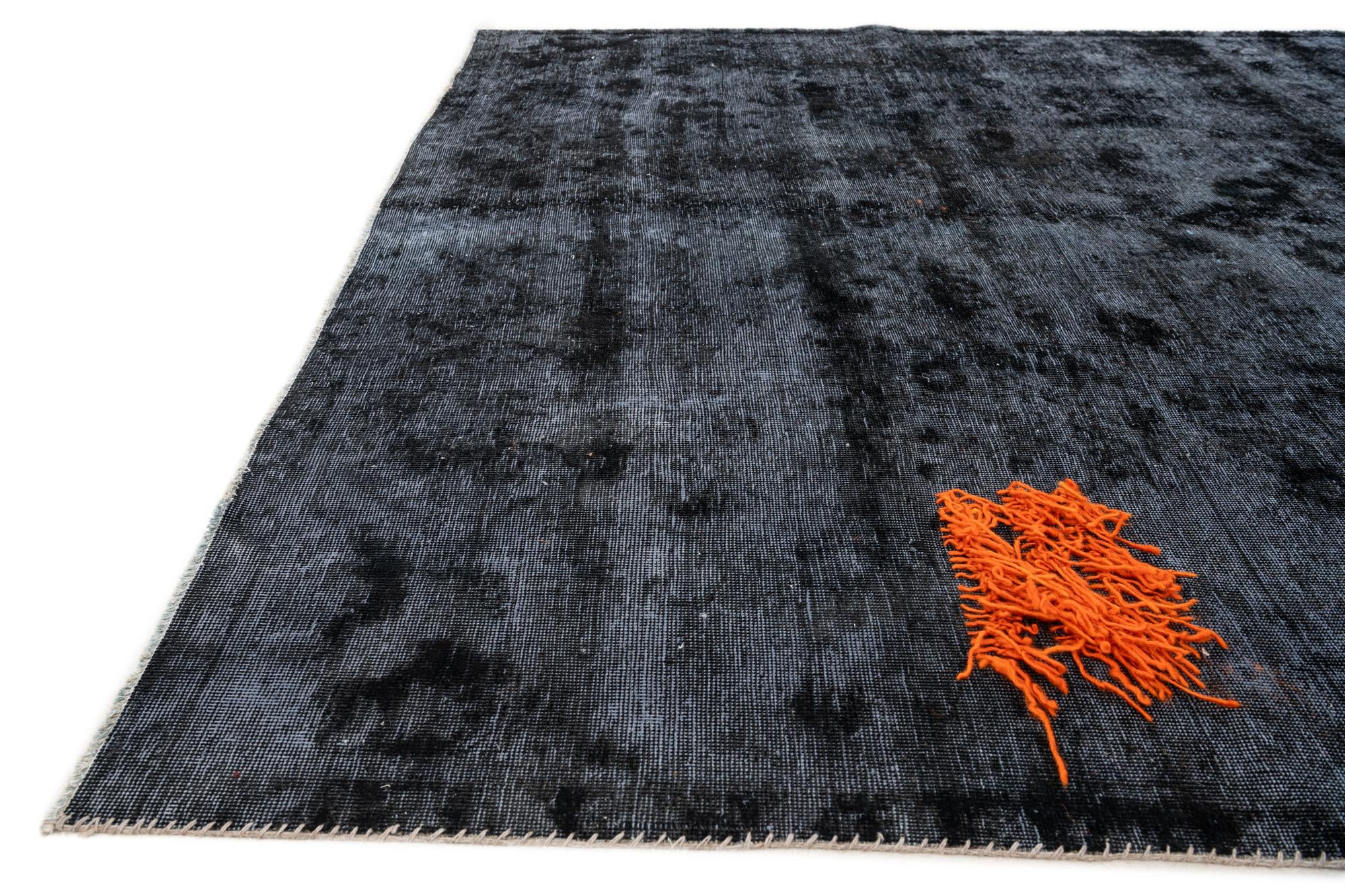 7' 6 x 10' 2 Hand Knotted Ultra Vintage Persian Wool Rug