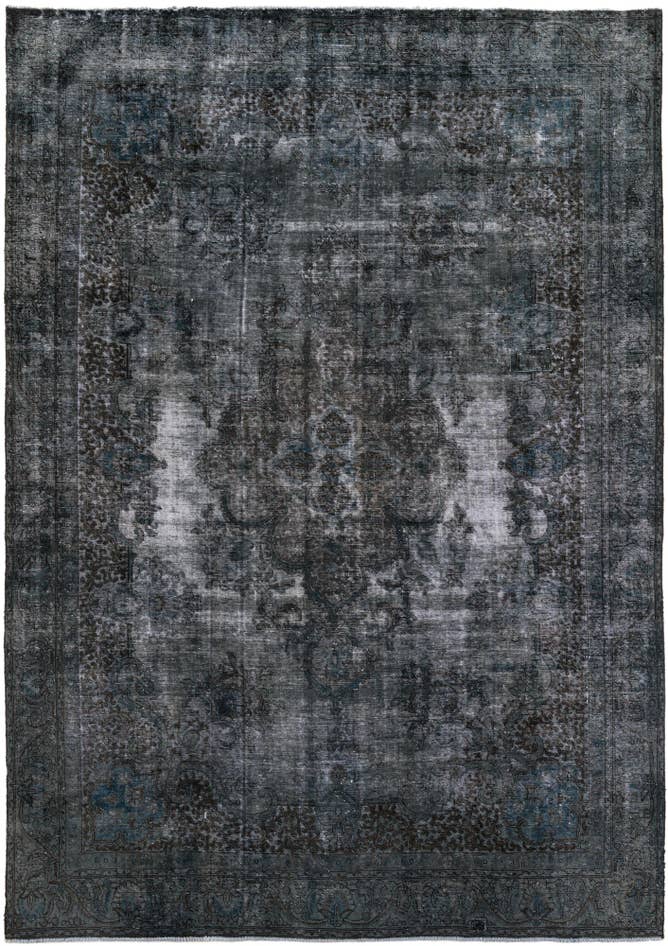 Detail image of 9' x 12' 9 Hand Knotted Ultra Vintage Persian Wool Rug