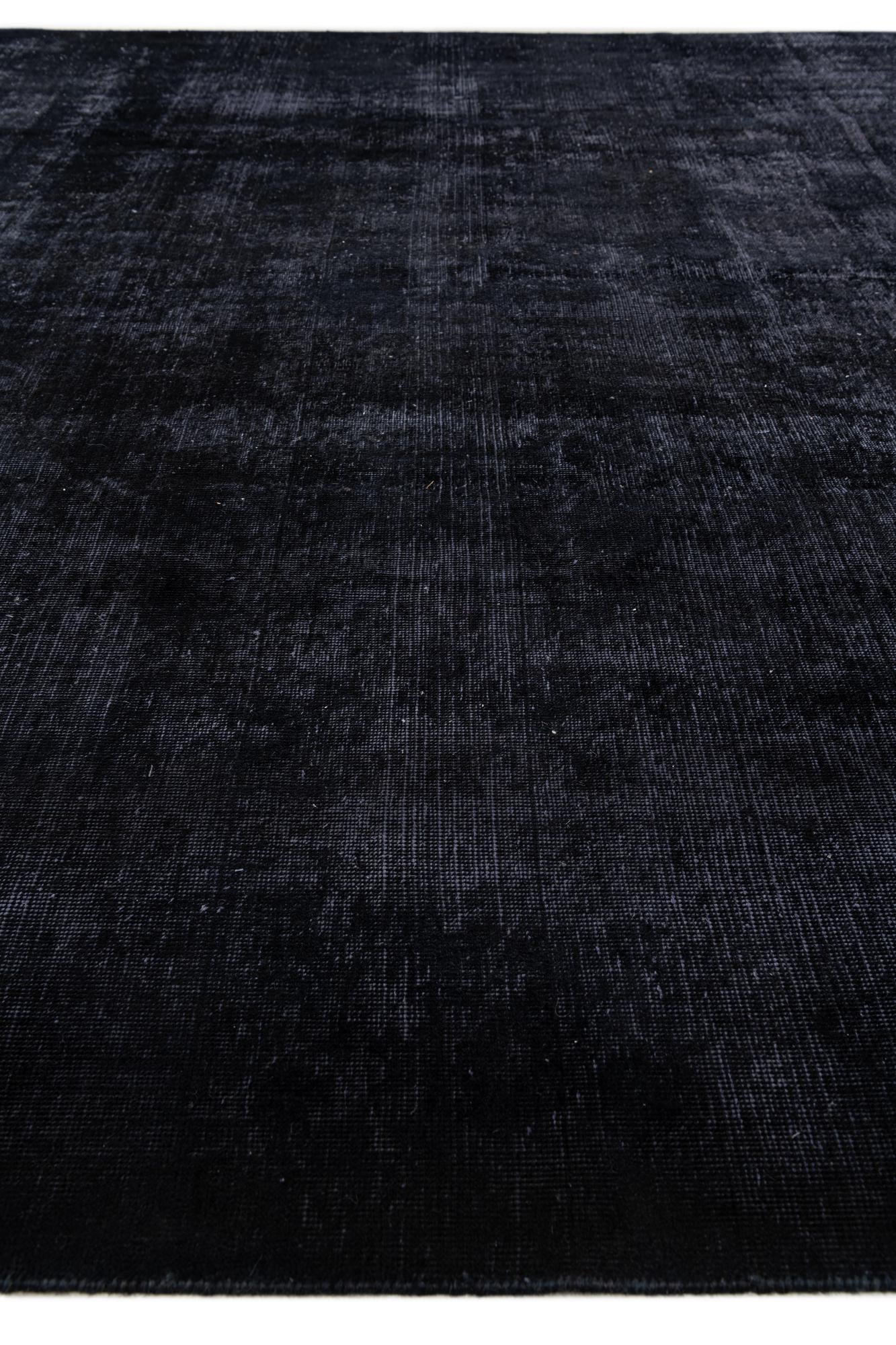 9' 6 x 12' 8 Hand Knotted Ultra Vintage Persian Wool Rug