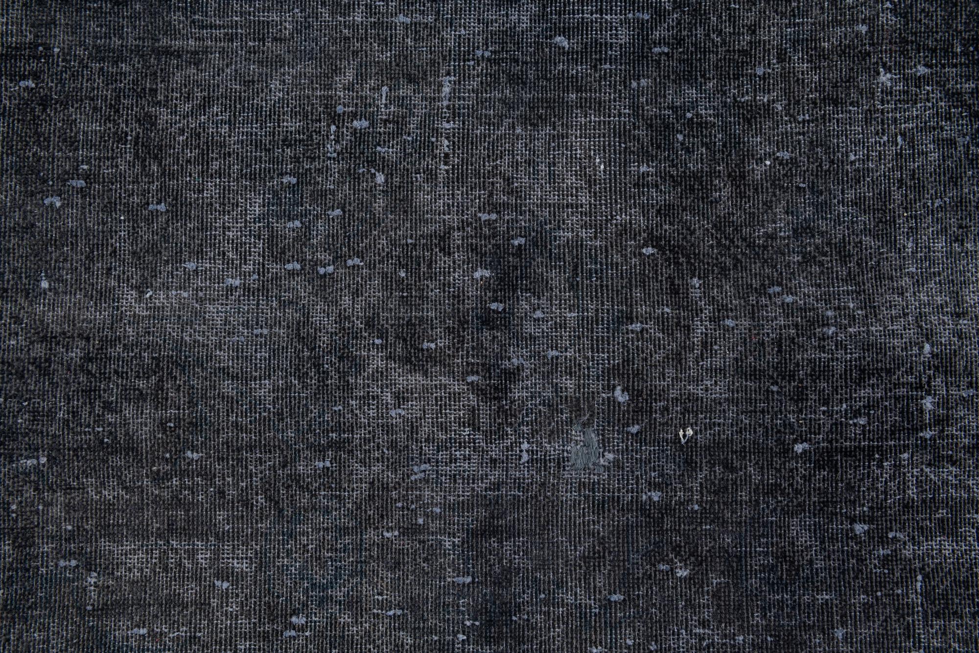 9' x 12' 8 Hand Knotted Ultra Vintage Persian Wool Rug