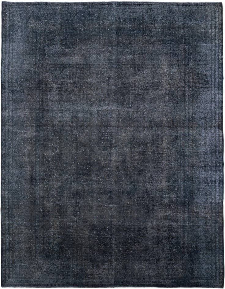 Detail image of 9' x 12' 8 Hand Knotted Ultra Vintage Persian Wool Rug