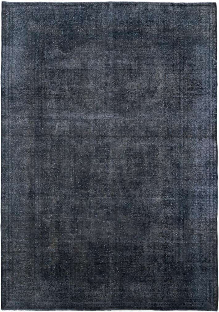 9' x 12' 8 Hand Knotted Ultra Vintage Persian Wool Rug