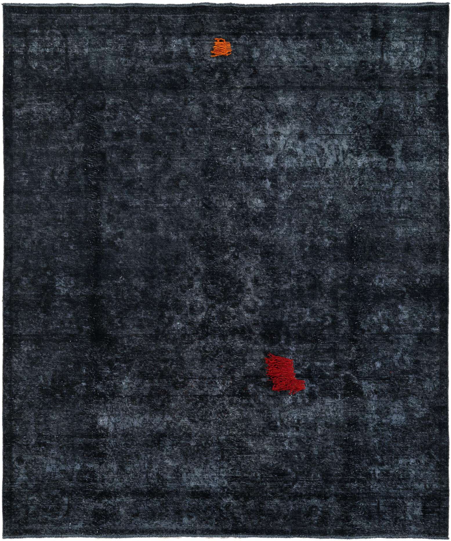 7' 1 x 8' 7 Hand Knotted Ultra Vintage Persian Wool Rug