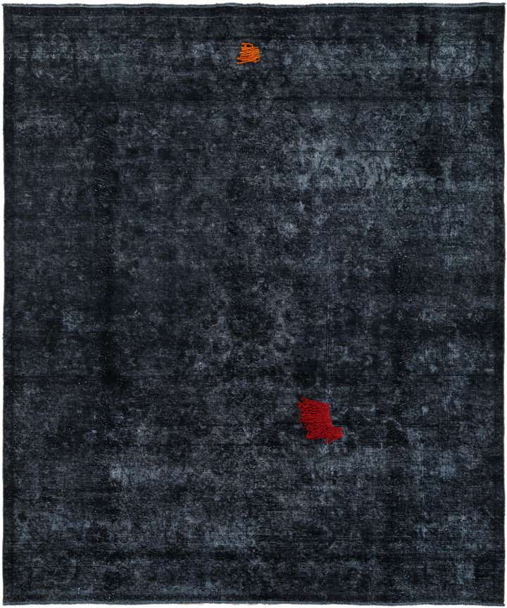 7' 1 x 8' 7 Hand Knotted Ultra Vintage Persian Wool Rug