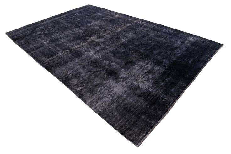 Detail image of 6' 8 x 10' 5 Hand Knotted Ultra Vintage Persian Wool Rug