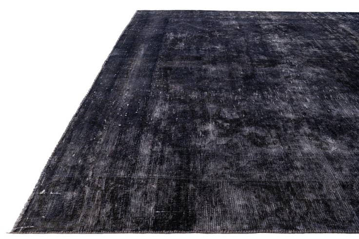 Detail image of 6' 8 x 10' 5 Hand Knotted Ultra Vintage Persian Wool Rug