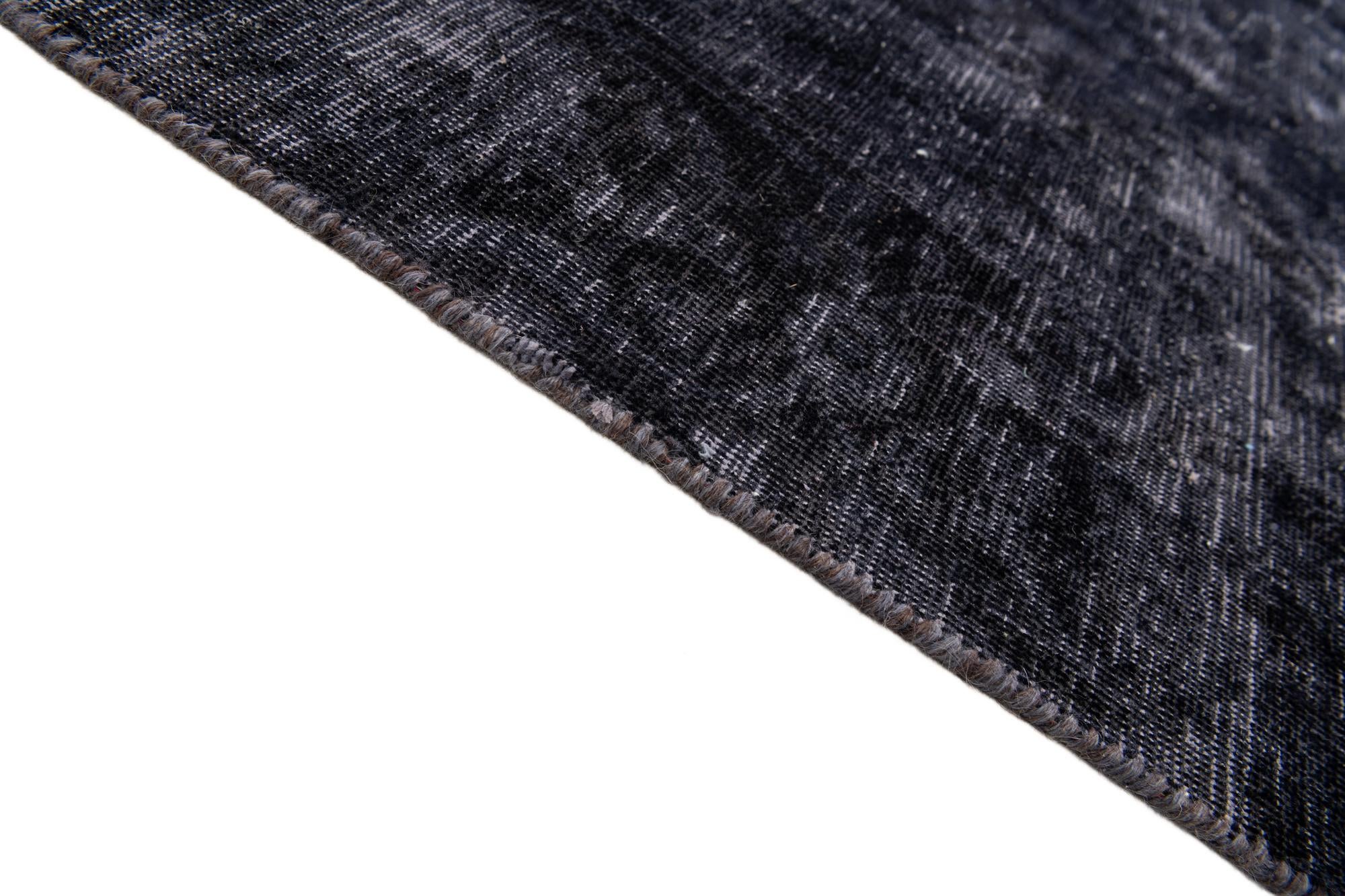 6' 8 x 10' 5 Hand Knotted Ultra Vintage Persian Wool Rug
