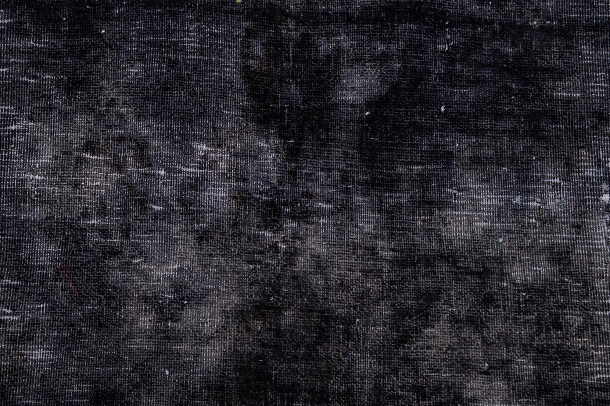 6' 8 x 10' 5 Hand Knotted Ultra Vintage Persian Wool Rug