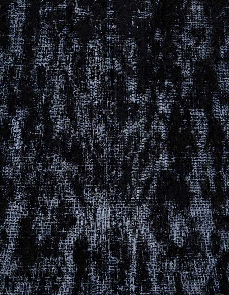 Detail image of 9' 6 x 12' 7  Hand Knotted Ultra Vintage Persian Wool Rug