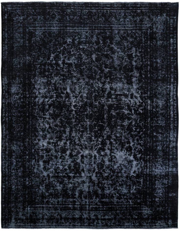 Detail image of 9' 6 x 12' 7 Hand Knotted Ultra Vintage Persian Wool Rug