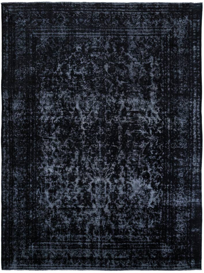 Detail image of 9' 6 x 12' 7 Hand Knotted Ultra Vintage Persian Wool Rug