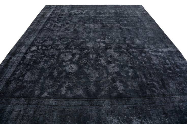 Detail image of 9' x 10' 8 Hand Knotted Ultra Vintage Persian Wool Rug