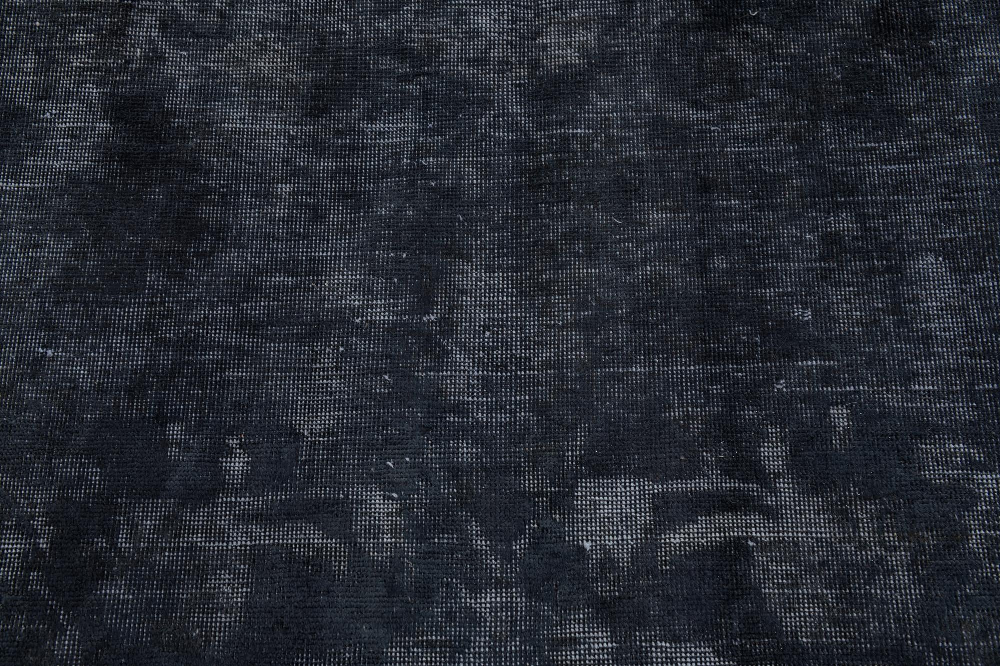 9' x 10' 8 Hand Knotted Ultra Vintage Persian Wool Rug