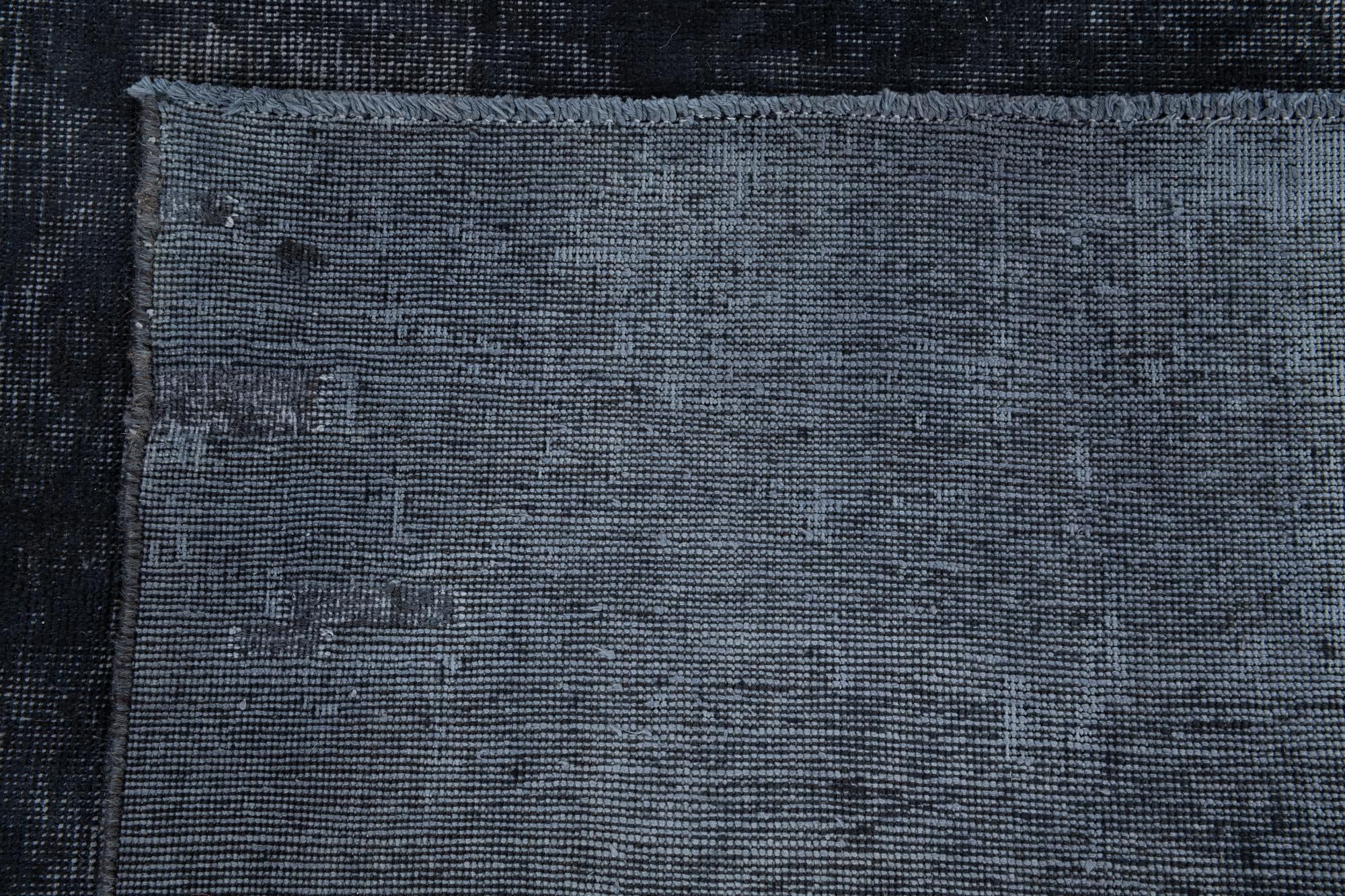 9' x 10' 8 Hand Knotted Ultra Vintage Persian Wool Rug