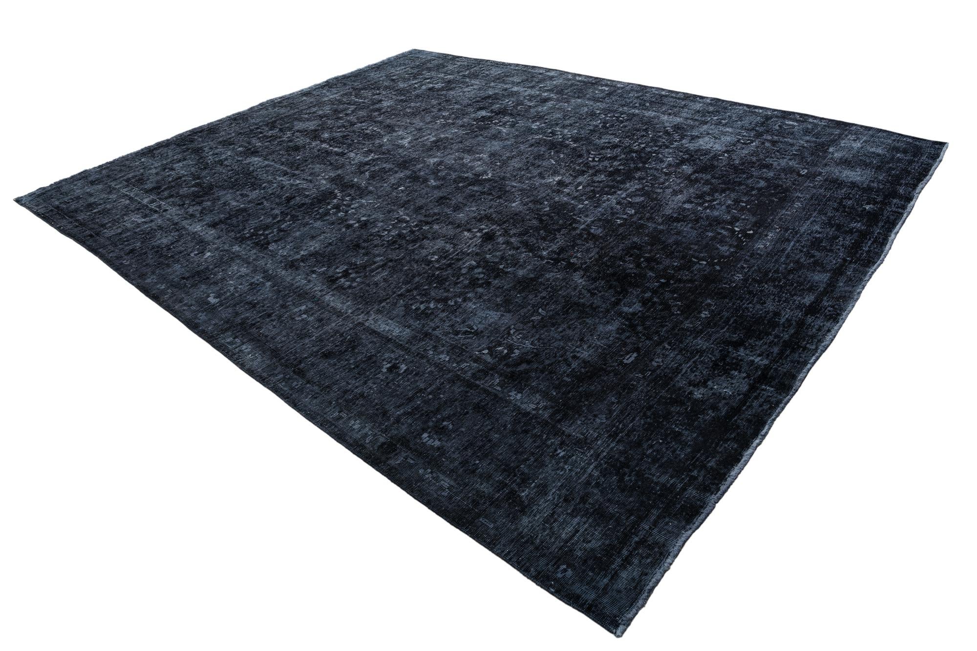 10' 1 x 12' 8 Hand Knotted Ultra Vintage Persian Wool Rug