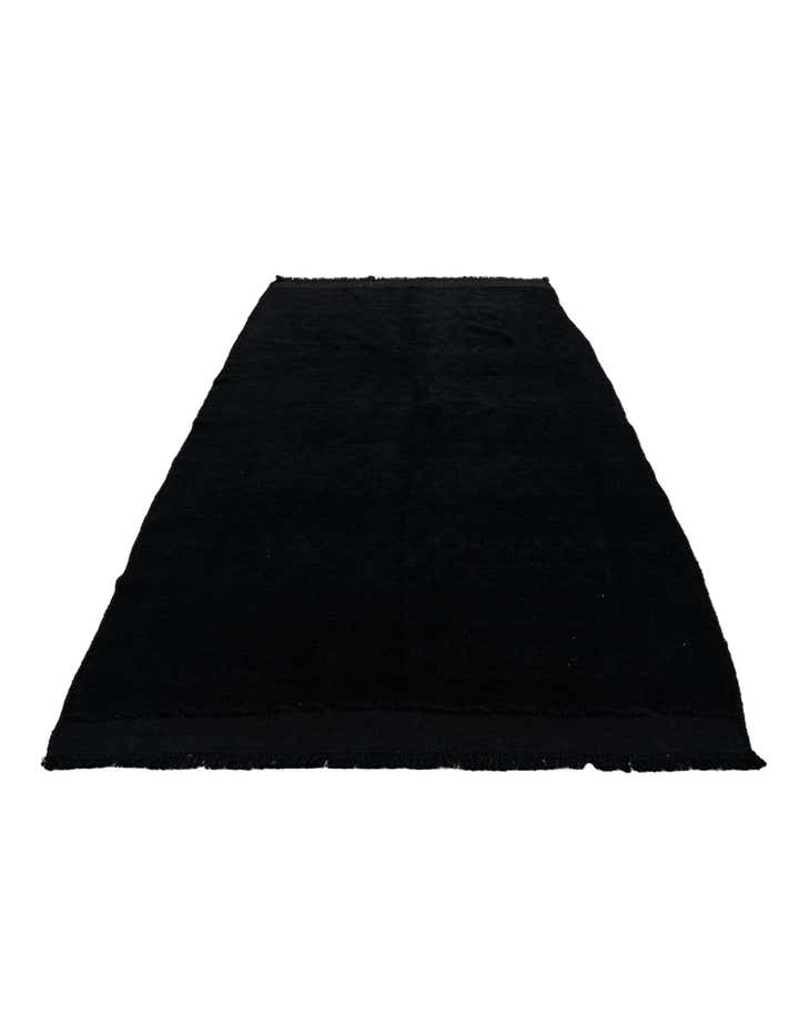 4' 9 x 7' 9 Hand Knotted Ultra Vintage Persian Wool Rug