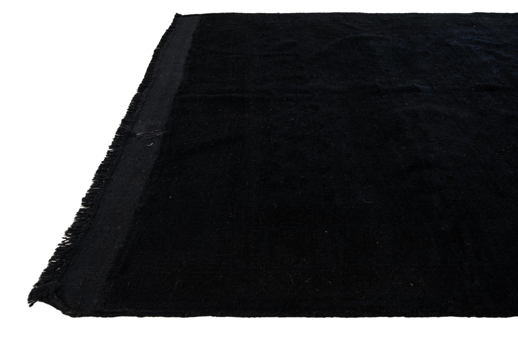 4' 9 x 7' 9 Hand Knotted Ultra Vintage Persian Wool Rug