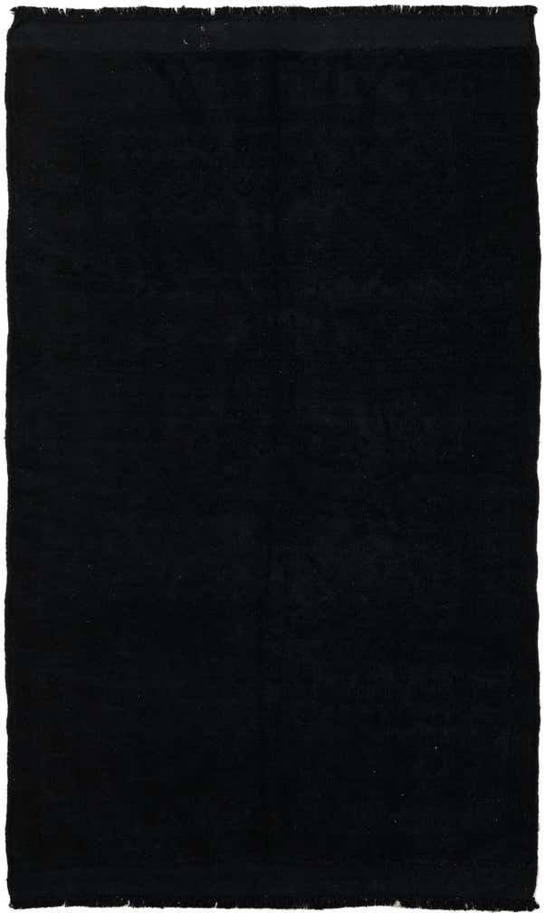 4' 9 x 7' 9 Hand Knotted Ultra Vintage Persian Wool Rug