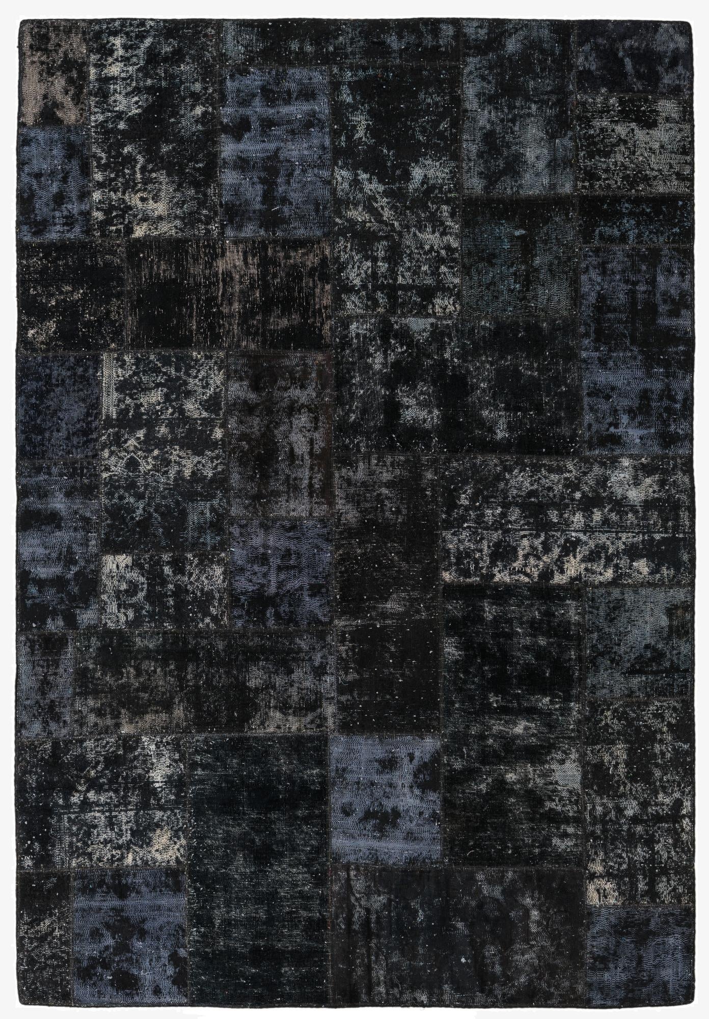 5' 7 x 8'  Hand Knotted Ultra Vintage Persian Wool Rug