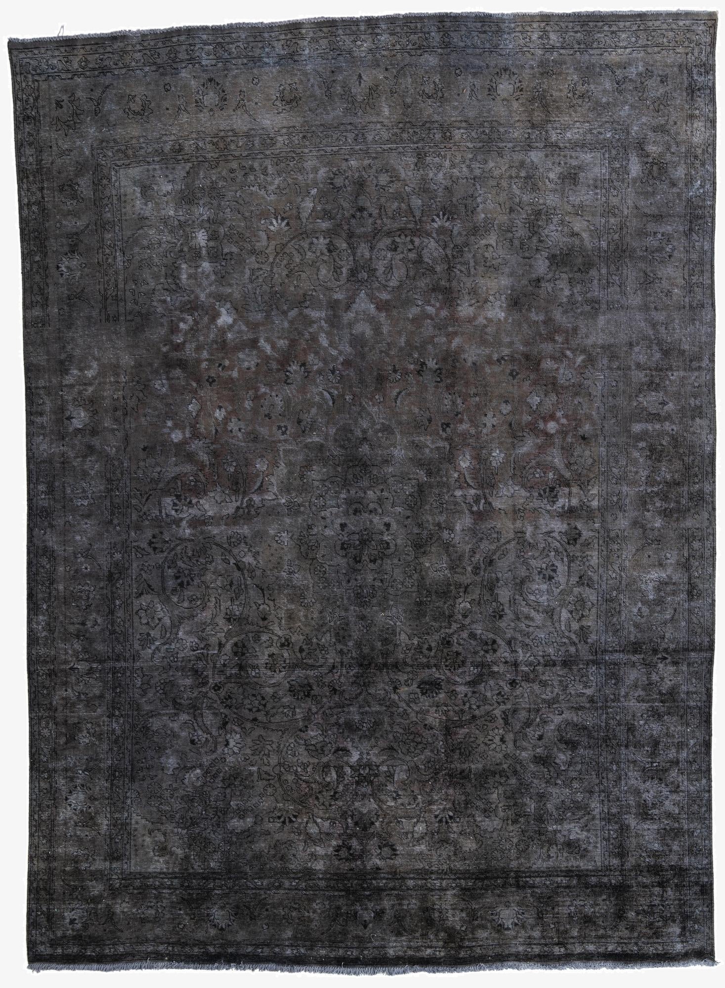 9' 9 x 13' 4  Hand Knotted Ultra Vintage Persian Wool Rug