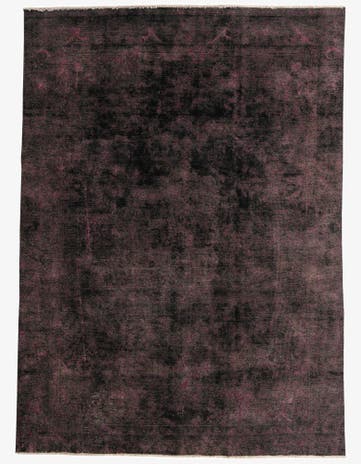 8' 8 x 12' 1 Hand Knotted Ultra Vintage Persian Wool Rug