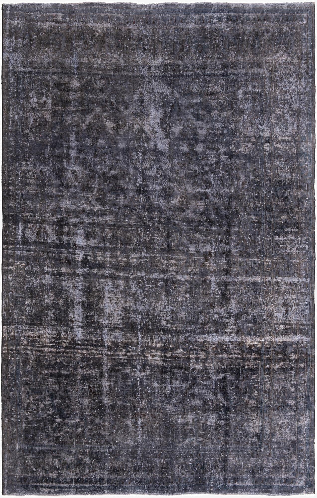 8' 4 x 13' 1  Hand Knotted Ultra Vintage Persian Wool Rug