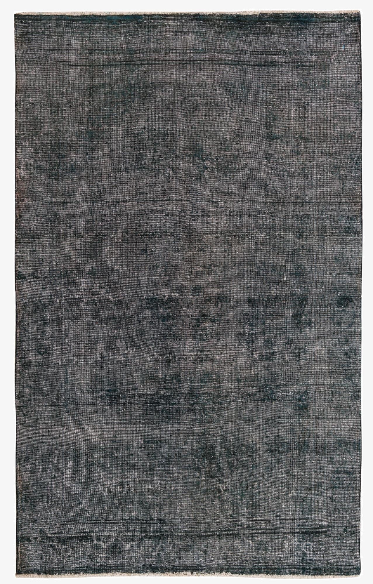 5' 10 x 9' 5  Hand Knotted Ultra Vintage Persian Wool Rug