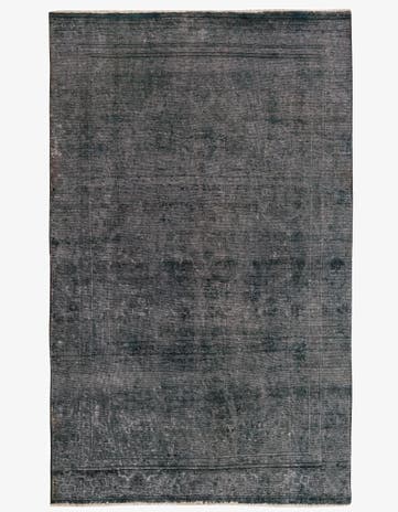 5' 10 x 9' 5 Hand Knotted Ultra Vintage Persian Wool Rug