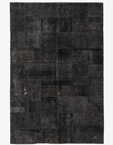 6' 9 x 10' 2 Hand Knotted Ultra Vintage Persian Wool Rug