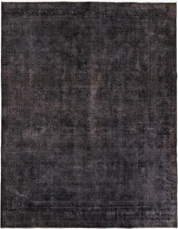 9' 9 x 12' 7 Hand Knotted Ultra Vintage Persian Wool Rug