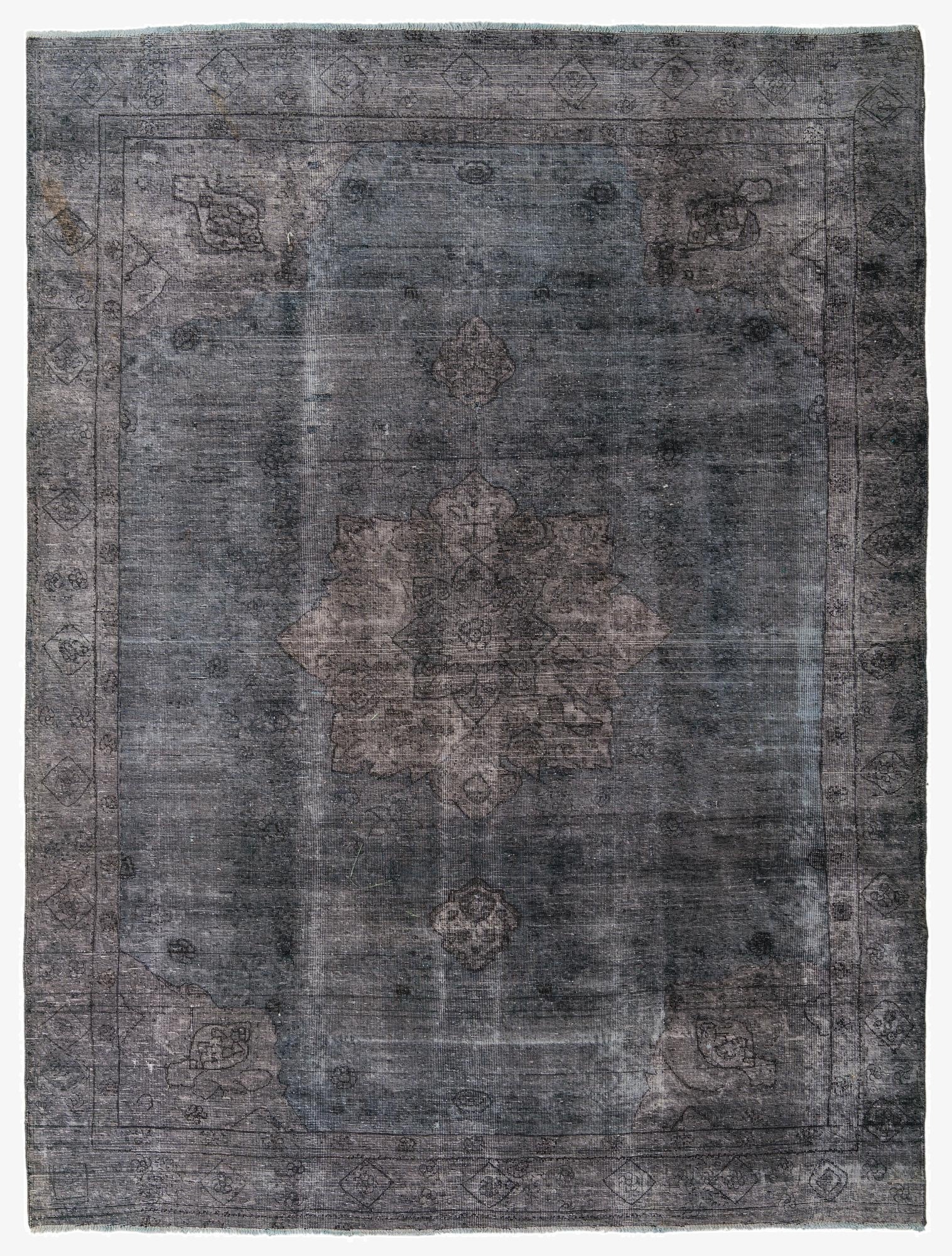 7' 8 x 10' 2  Hand Knotted Ultra Vintage Persian Wool Rug