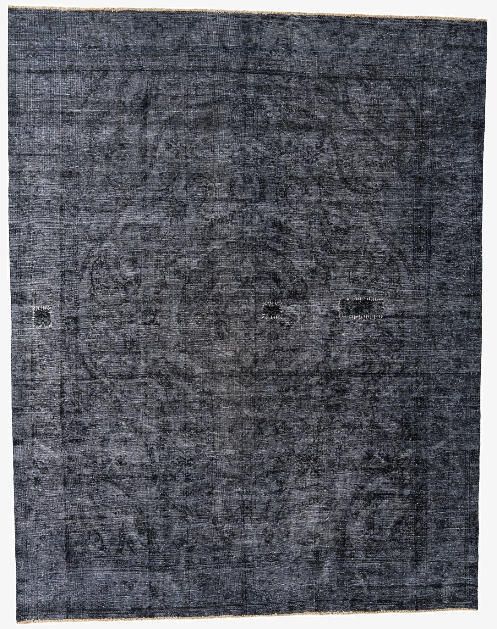 9' 7 x 12' 4  Hand Knotted Ultra Vintage Persian Wool Rug