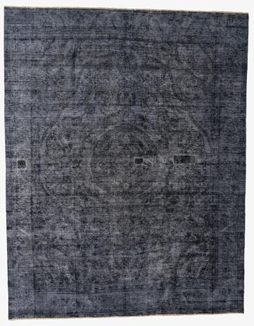 9' 7 x 12' 4 Hand Knotted Ultra Vintage Persian Wool Rug