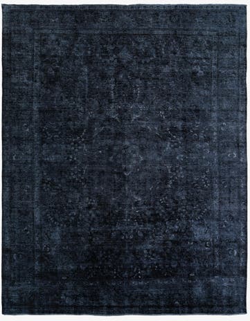 10' 1 x 12' 8 Hand Knotted Ultra Vintage Persian Wool Rug